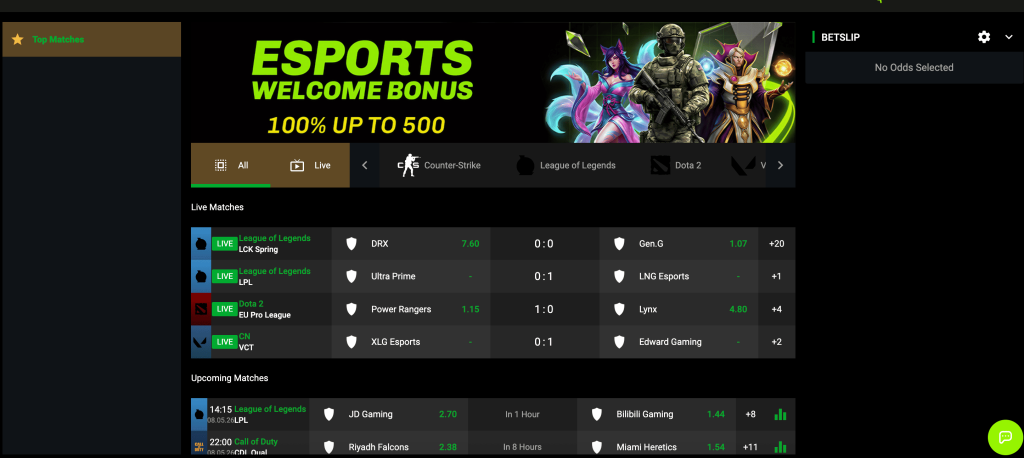 esports betting velobet new zealand