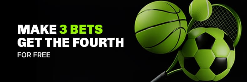 3+1 freebet nz