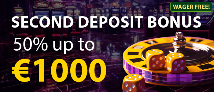 second deposit bonus nz