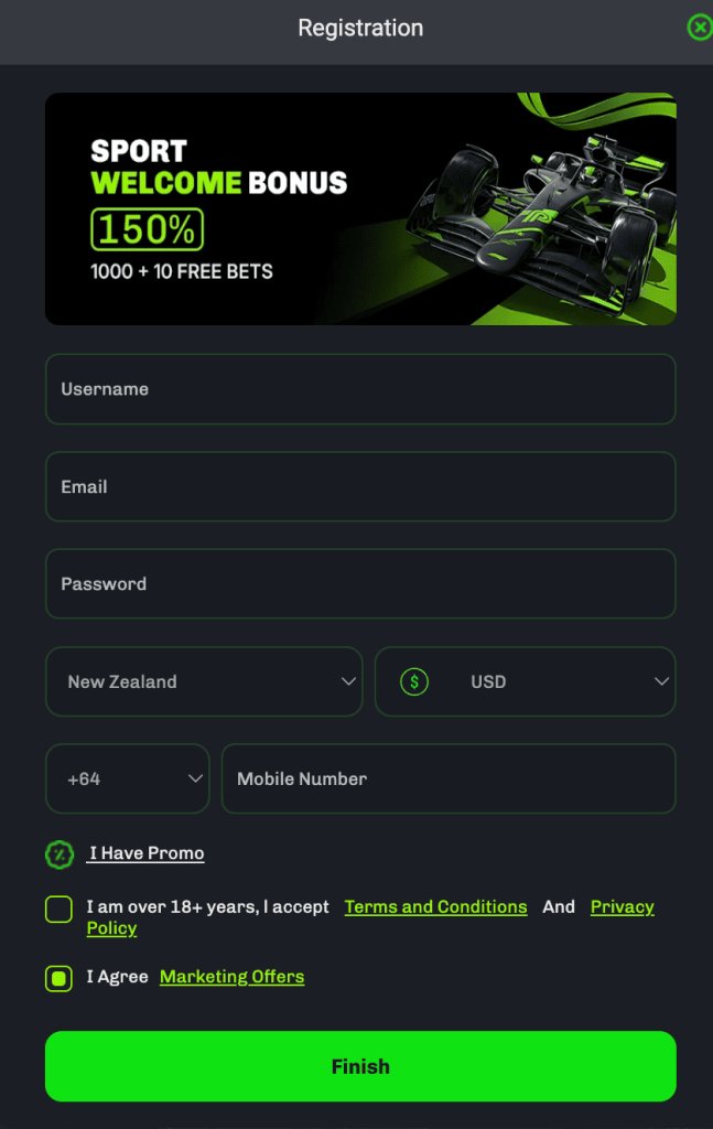 velobet registration nz